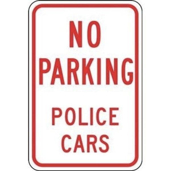 Accuform PRIVATE ROAD TRAFFIC SIGN NO THRU FRP283RA FRP283RA - main